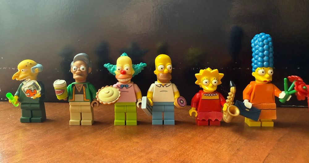 LEGO Simpsons Minifigures CMF — Оригинал LEGO