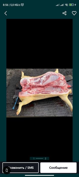 Мясо свинины домашние