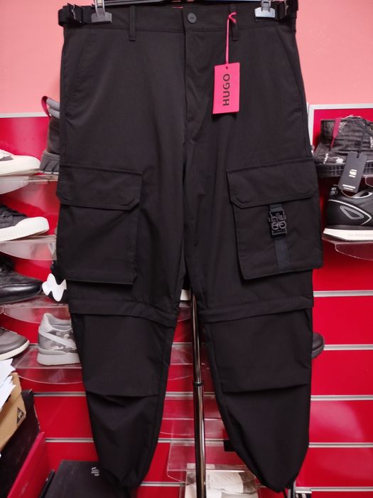 Оригинален карго панталон Hugo Boss Germo M , L нов мъжки черен