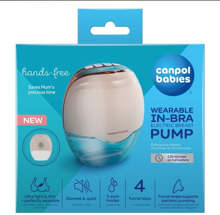 CANPOL Електрическа помпа за кърма HANDS FREE