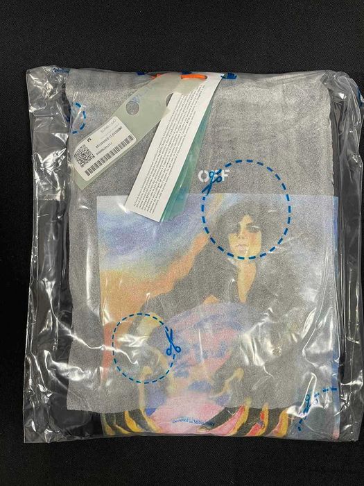 Мъжка горница суитчър в черно OFF-WHITE нова с етикети.