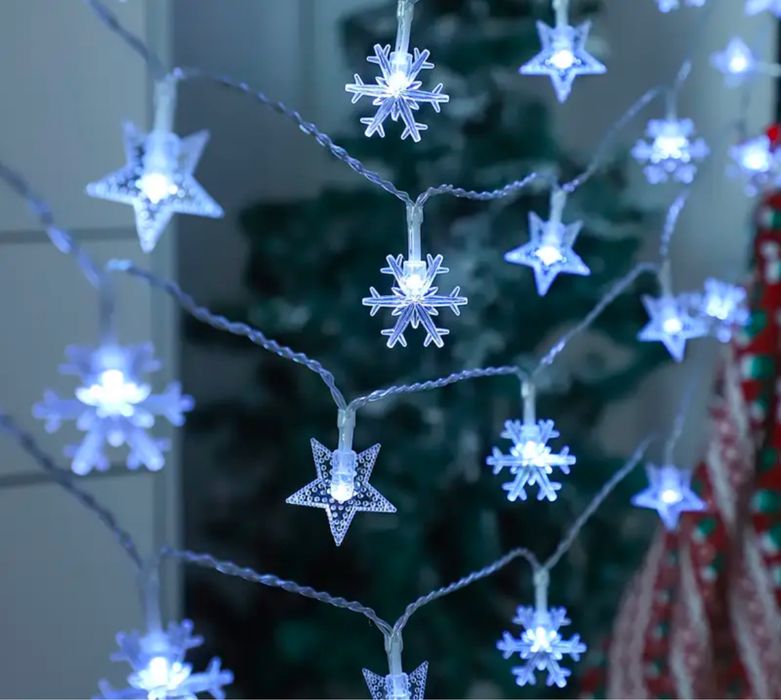 Гирлянда на батарейках (без батареек)