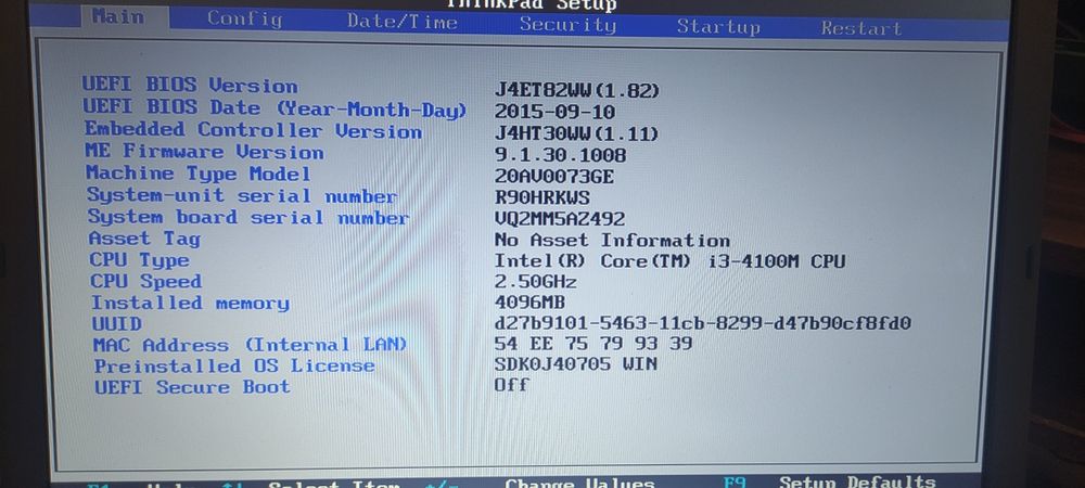 Placa de baza Lenovo Thinkpad L540 - i-uri gen4 - Fara parola