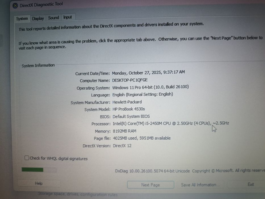 Laptop HP PROBOOK4530S  super