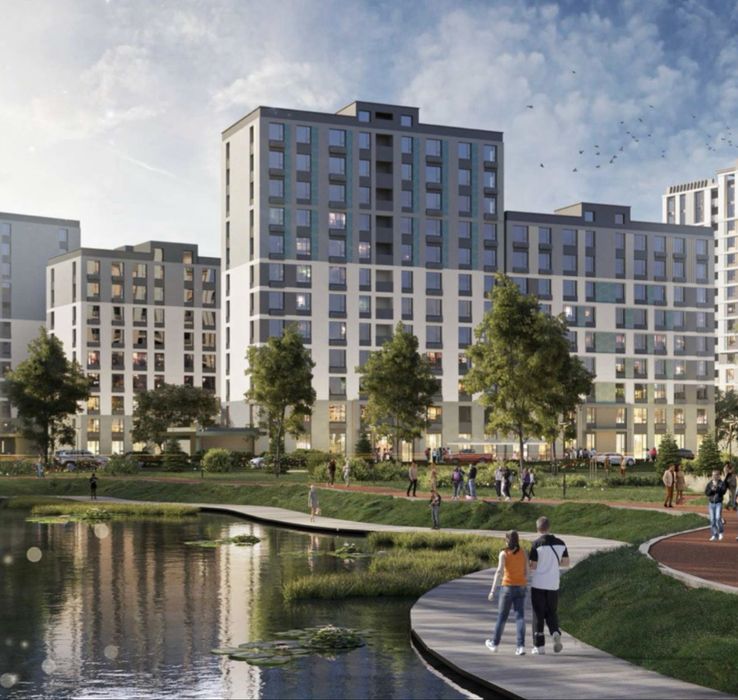 Дом сдан. NRG-BI Yangi Baxt 2 этап.