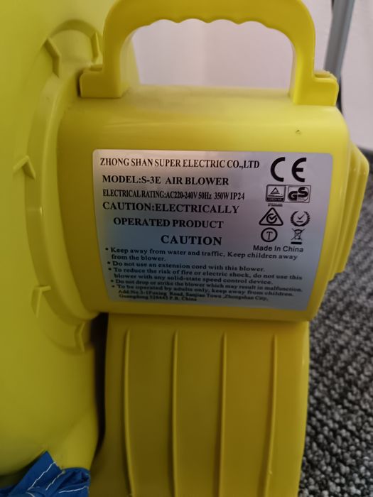 Topogan gonflabil cu suflanta 3,70 x 2,60