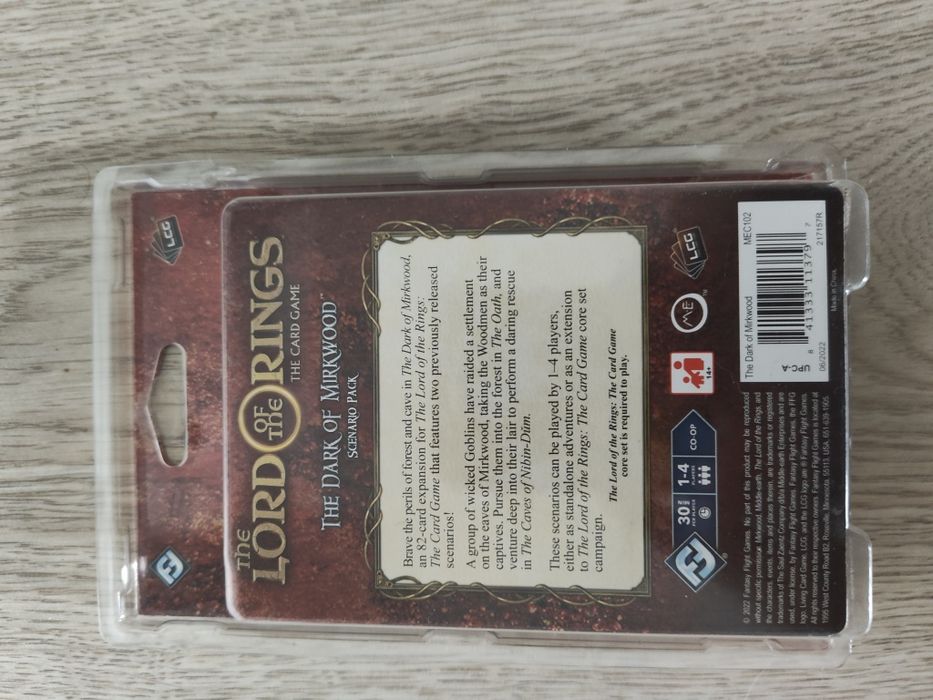 LOTR: The Card Game - The Dark of Mirkwood Scenario Pack
