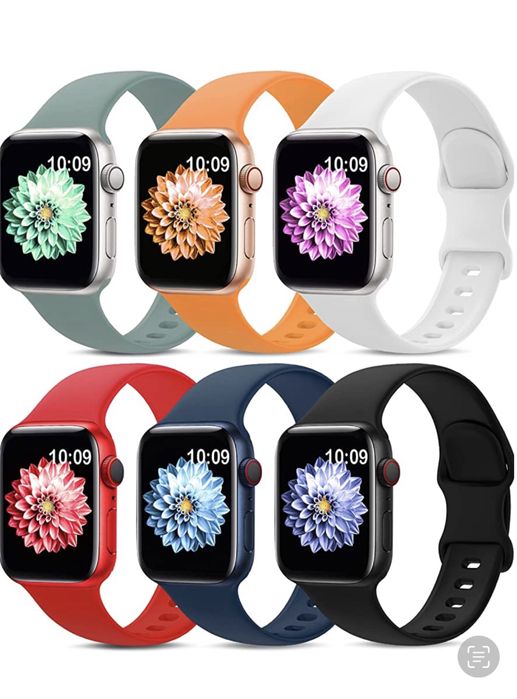 Curea Bratara HUSA Silicon Sof Color Incarcator Cablu Ceas Apple Watch