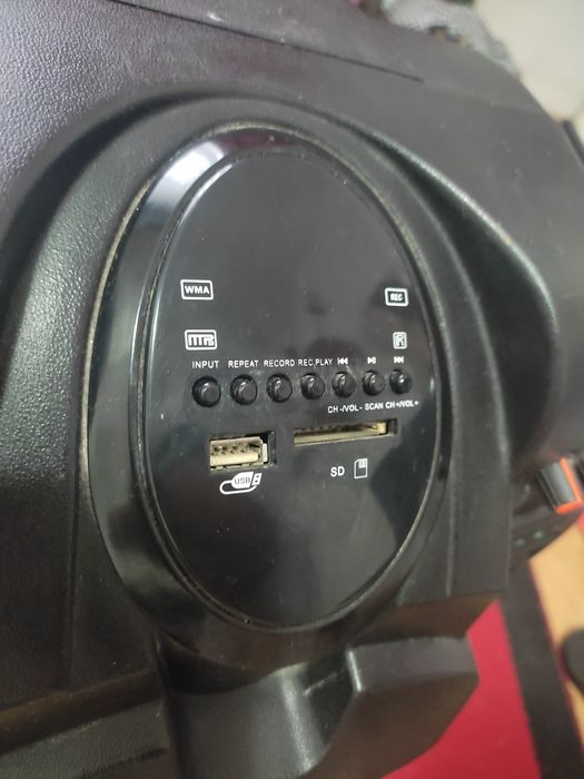 Boxa activa  Akai SS023A-X10, USB/SD CARD, Bluetooth cu acumulator