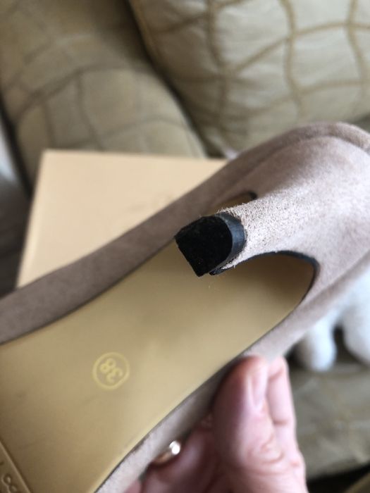 Замшевые лодочки