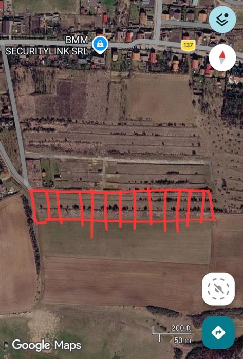 Teren intravilan Bărdești Targu Mures