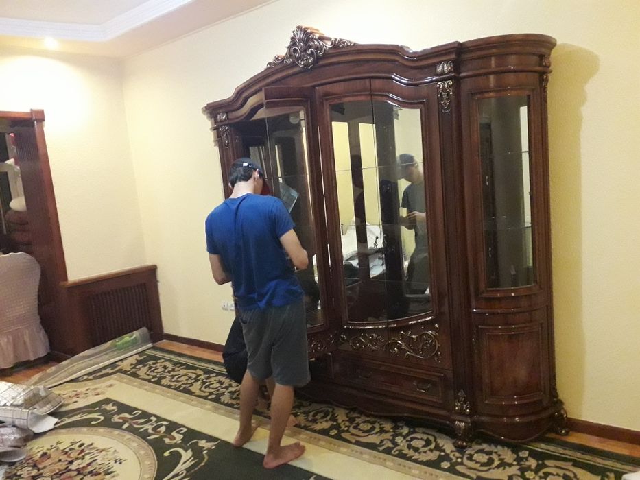 Разборка сборка мебели переустановка грузчики машины
