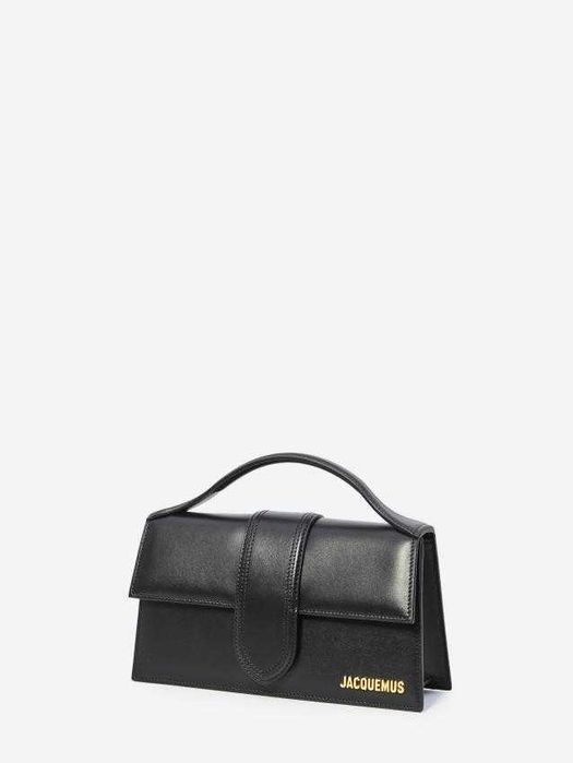 Оригинална кожена чанта Jacquemus Le Grand Bambino