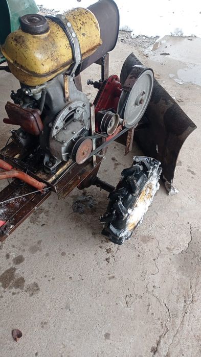 Мотоблок НЕВА Снегоуборщик