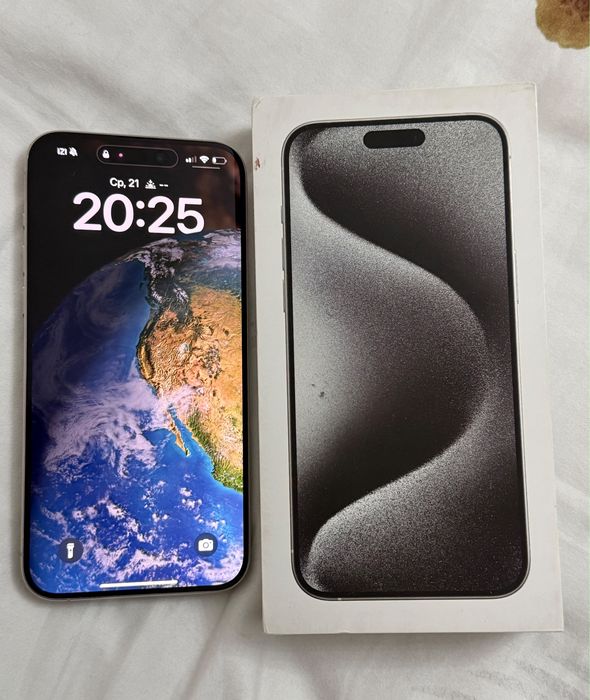 Iphone 15 pro max в идеале не вскрывался
