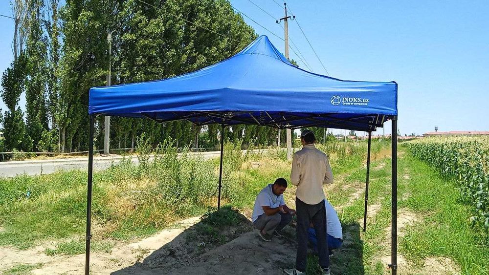 Зонтик навес — бизнес ва тадбирлар учун энг яхши танлов