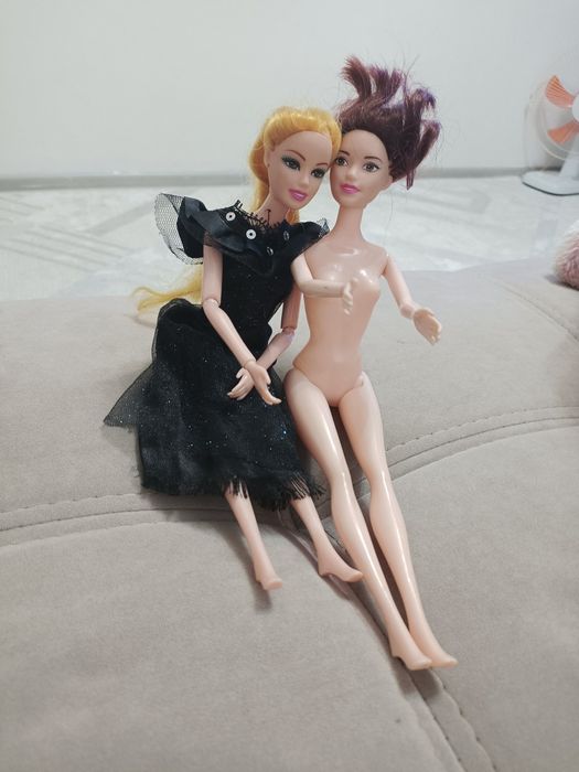 Игрушки детские 2 куклы и попит