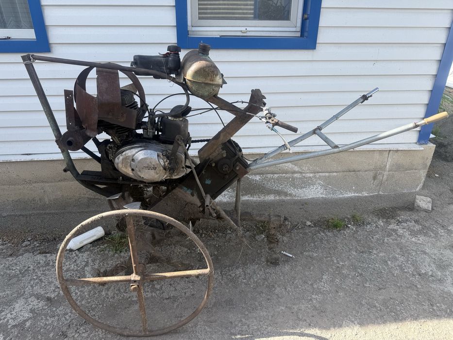 Самодельный мотоплуг