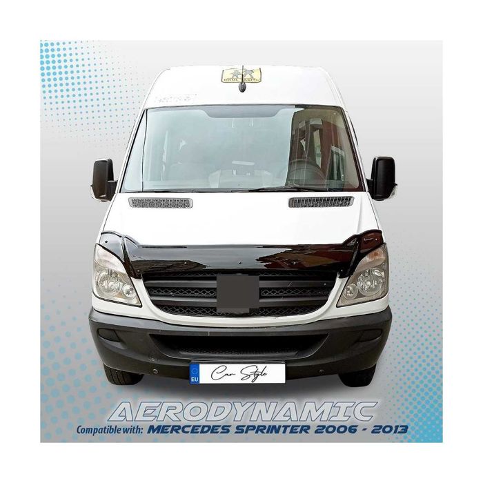 Protectie bara spate Mercedes Sprinter 2006-2023, Plastic, negru