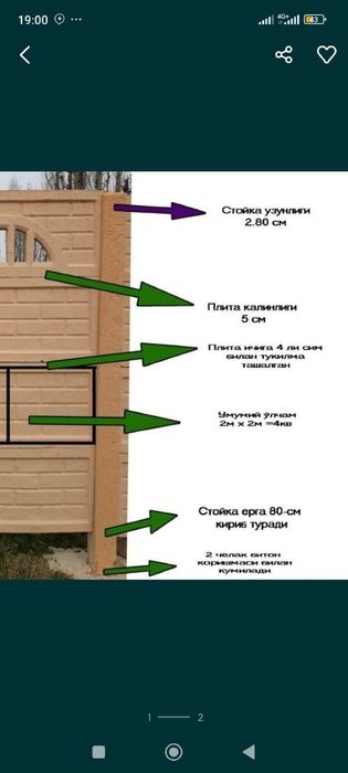 Eevro zabor ishlab chiqarish