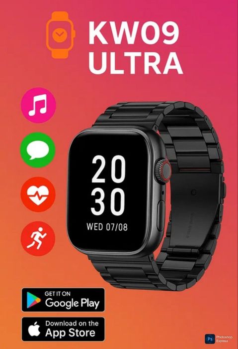 Smart Watch KW09 Ultra СКИДКА для детей и для взрослих Хороший подарок