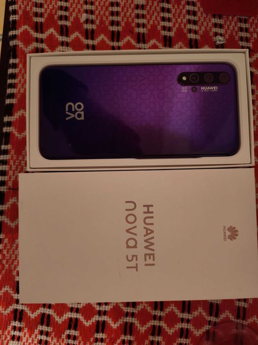 Telefon HUAWEI Nova 5T, 128GB, 6GB RAM, Dual SIM, Midsummer Purple