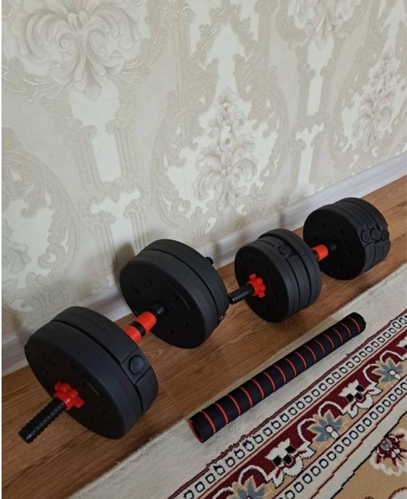 продам гантели и штангу