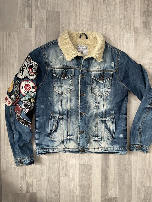 CIPO & BAXX / мъжко дънково зимно яке L