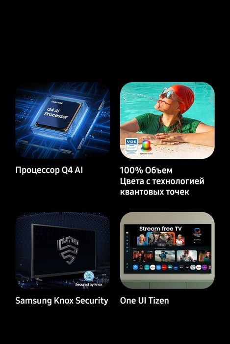 75Q7F Samsung QLED Knox Antivirus plus Pontone sertifikati 100% color