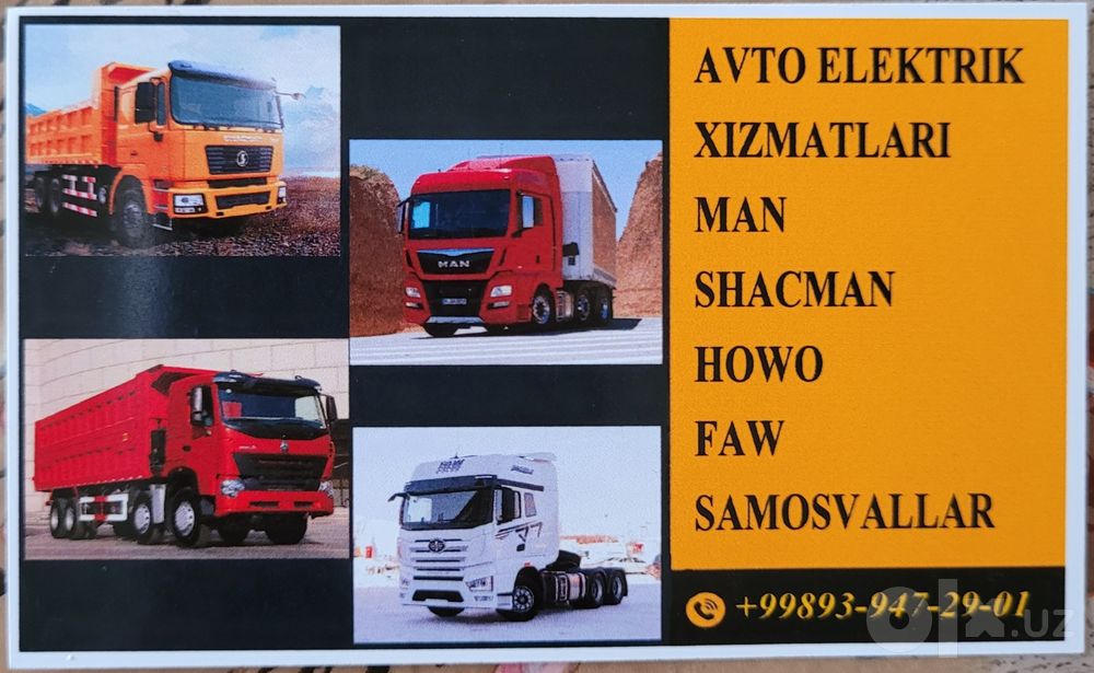 Avtoelektrik xizmati 24/7