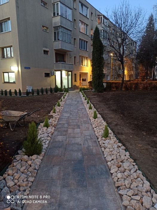 Montaj pavaj, borduri
