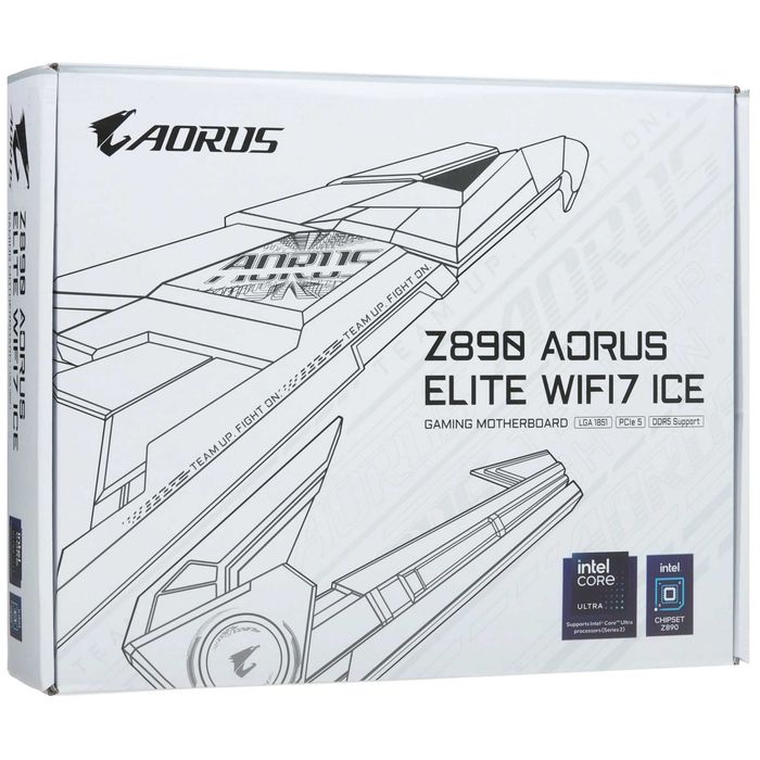 -Материнская плата MB Gigabyte Z890 AORUS ELITE WiFi7 ICE DDR5 LGA1851