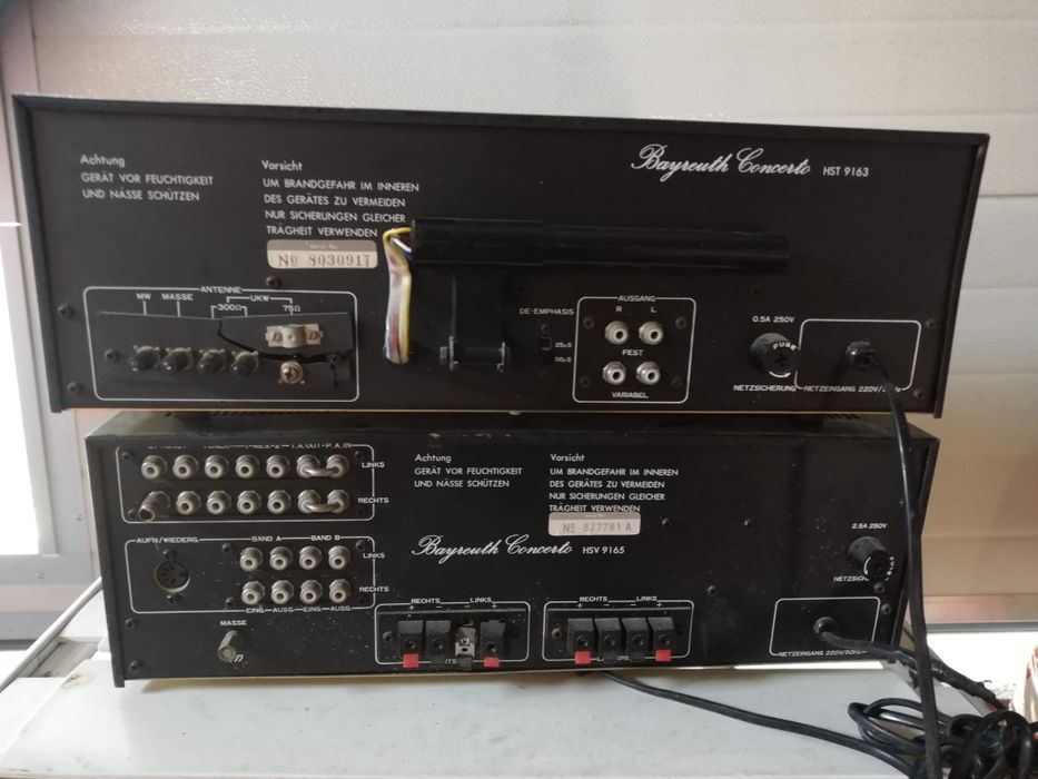 Amplificator si Tunner Bayreuth Concerto  HSV 9165