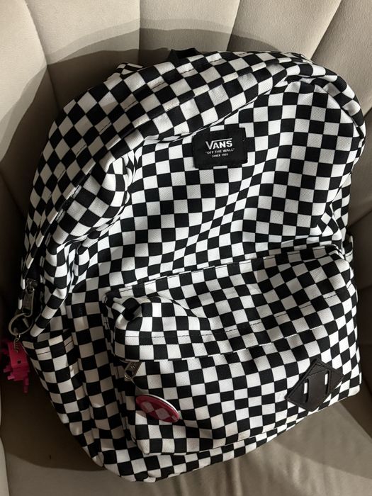 рюкзак в клетку Vans off the wall