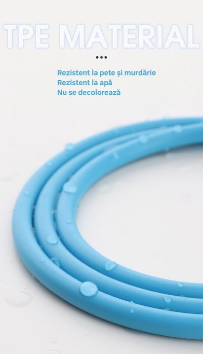 Cablu Încărcare+Date MaxCharge 120W, 7A, 1.5m, UsbC. Silicon lichid.