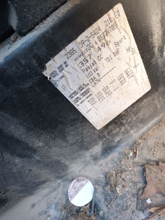 Usa usi Volksvagen passat cc 2008-2012  LA7W