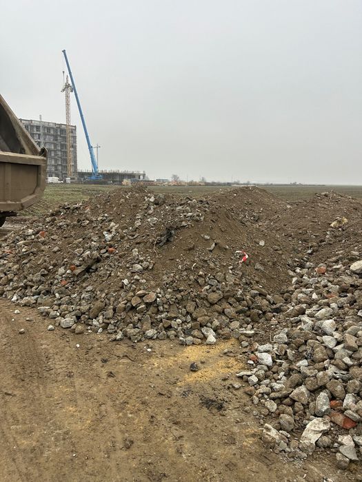 Beton concasat de drum/parcare/magurele/jilava-bragadiru-1 decembrie