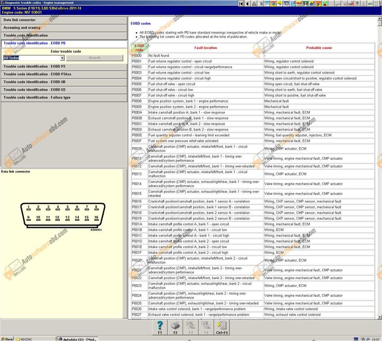 Auto Data 3.45 Сервизна база данни