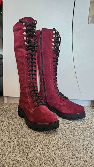 Bocanci înalți punk rock goth 35