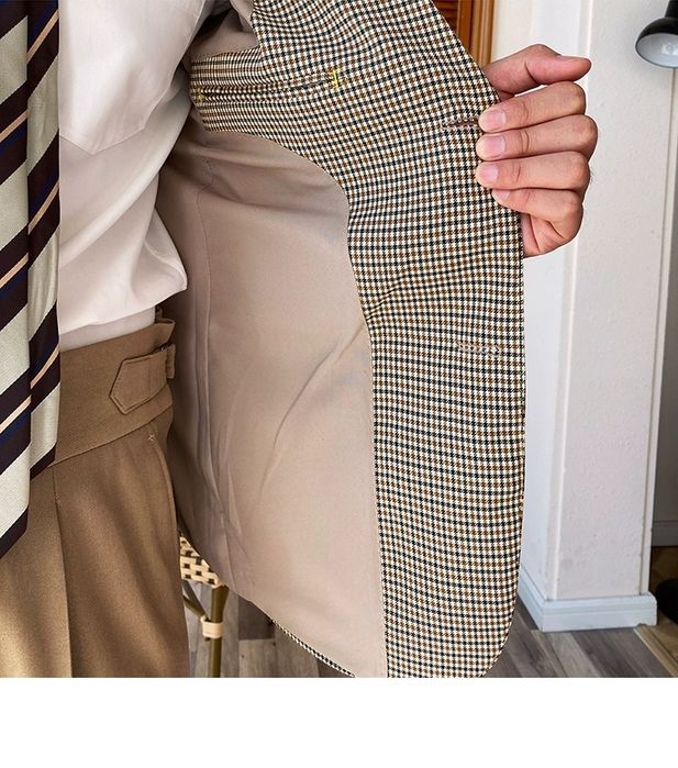 Стильный мужской пиджак XXXL (весна/осень). Дышащая ткань 3 цвета.
