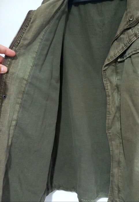 Jacheta barbati primavara material jeans marimea 50-52 sau XXL ca noua