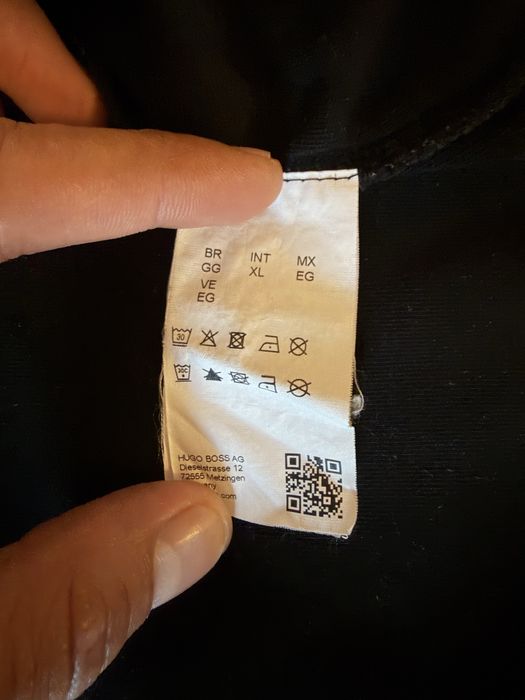 Мъжка блуза HUGO Hugo Boss размер L черна