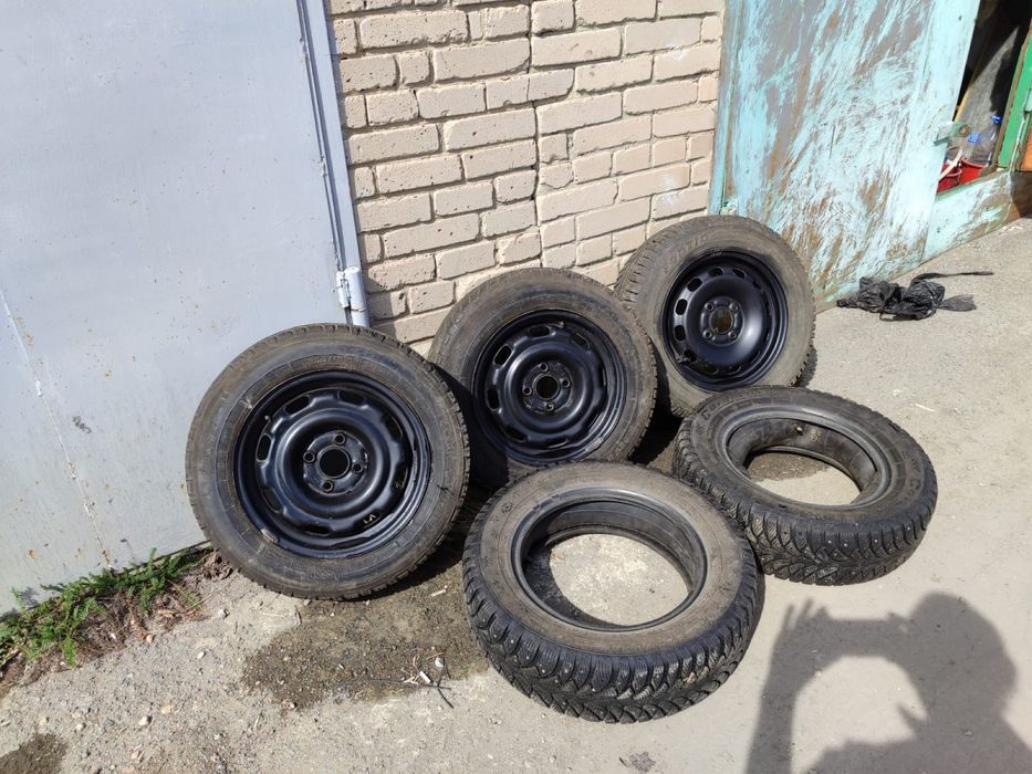 Диски с резиной зимней r14