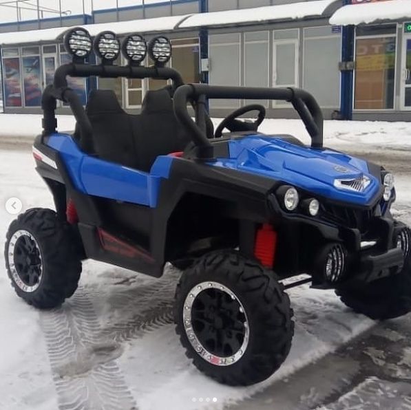 Детский электромобиль джип багги имеется кредит