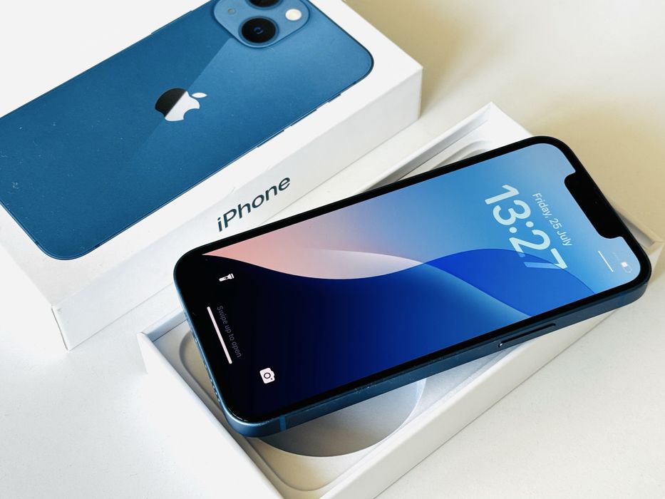 Iphone 13 Mini 128GB Blue 100% Батерия! Гаранция 6 месеца