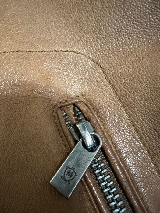 Мъжко кожено яке Massimo Dutti, Размер S