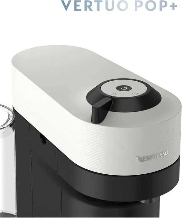 Кафемашина и еспресо машина Nespresso Vertuo Pop+, цвят бял