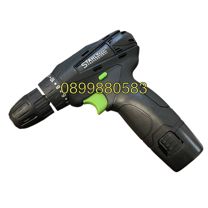 Комплект ударен винтоверт + мини ъглошлайф STAHLMAYER 24V