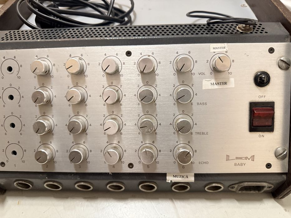 Mixer amplificator audio lem baby