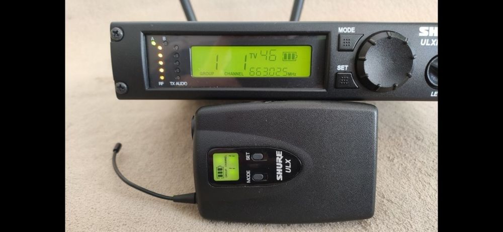 Shure ULX wireless instrument saxofon acordeon clarinet vioară microfo